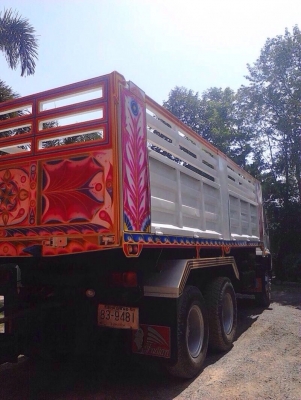 ขายรถพ่วง Isuzu euro2 เครื่องเดิม 270 ปี 47 แรง ลูก 2 เพลา ดัมพ์แม่ลูก ทะเบียนพร้อม