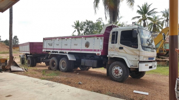 ขายรถพ่วง ดั้มแม่-ลูก ISUZU DECA 270 ปี 49 คัสซีสวยตลอดเส้น เครื่องดำ 6SD1 270 แรงม้า เกียร์เดิม ช่วงล่างดี ทะเบียนพร้อมโอน ราคาต่อรองได้หน่อยครับ ขายรถพ่วง ดั้มแม่-ลูก ISUZU DECA 270 ปี 49 คัสซีสวยตลอดเส้น เครื่องดำ 6SD1 270 แรงม้า เกียร์เดิม ช่วงล่างดี ทะเบียนพร้อมโอน ราคาต่อรองได้หน่อยครับ