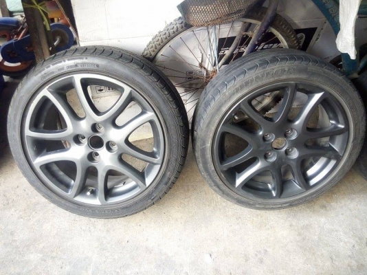 แม็ก 16 พร้อมยาง 195 45 16 ราคา 5900 แม็ก 16 พร้อมยาง 195 45 16 ราคา 5900