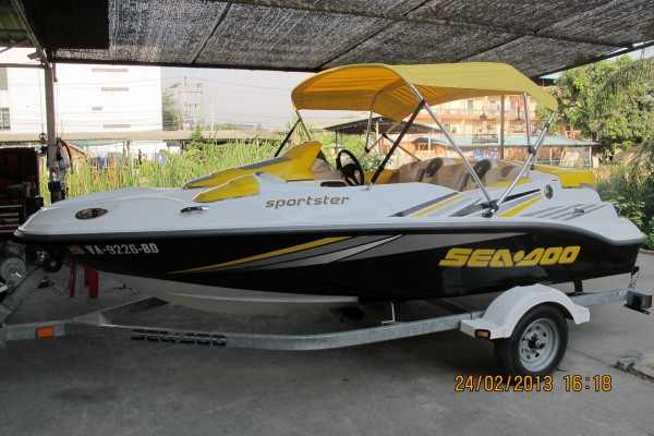 -ผ่อนได้-ขาย SEADOO SPORTSER 215 SUPERCHRAGED ปี 2005 ใช้งาน 14 ชม. เรือนำเข้า USA