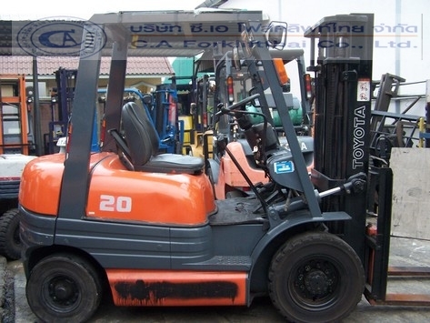 ขายรถ โฟล์คลิฟท์ TOYOTA รุ่น 6-FG20