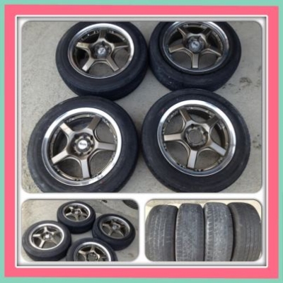 ขายแม็กมือ2 Advanti ขอบ15 4/100+ ยาง ราคา 5900 บาทถูก