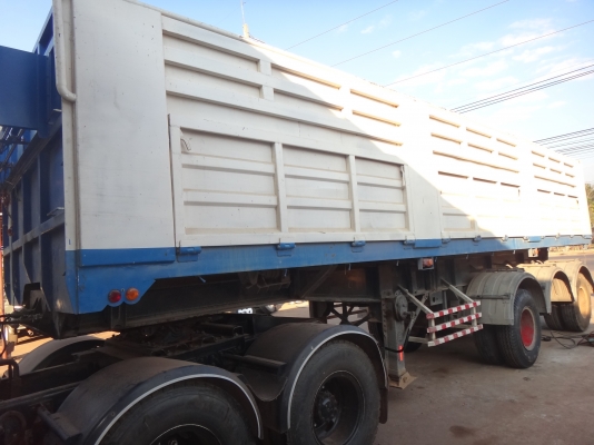 ขายด่วน  หางเทลเลอร์ดั้มพ์  ยาว 9.30  เมตร   เดิมๆ  สมบูรณ์พร้อมใช้งาน