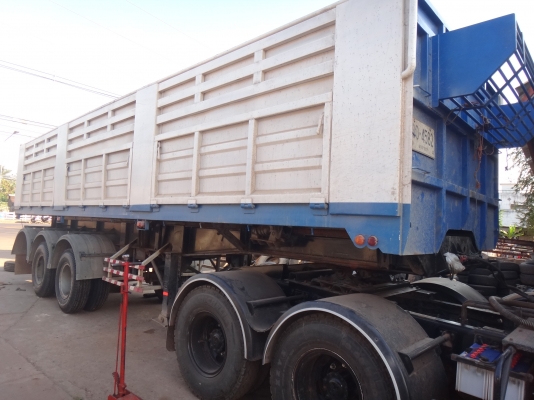 ขายด่วน  หางเทลเลอร์ดั้มพ์  ยาว 9.30  เมตร   เดิมๆ  สมบูรณ์พร้อมใช้งาน