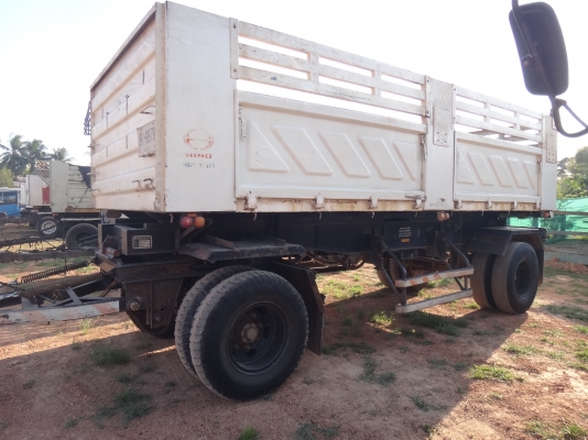 ขายด่วน   ลูกพ่วง กระบะสามมิตร   สองเพลา   พร้อมใช้งานทันที