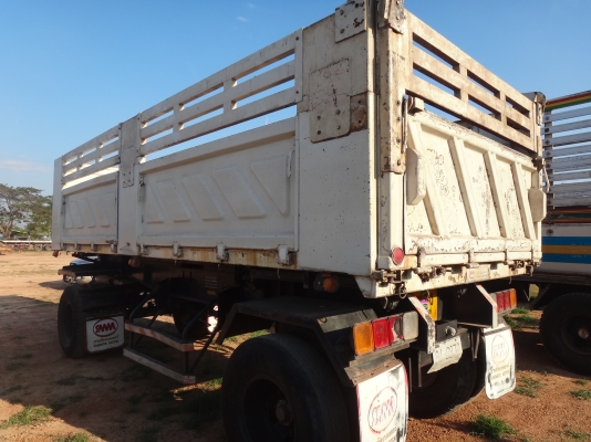 ขายด่วน   ลูกพ่วง กระบะสามมิตร   สองเพลา   พร้อมใช้งานทันที