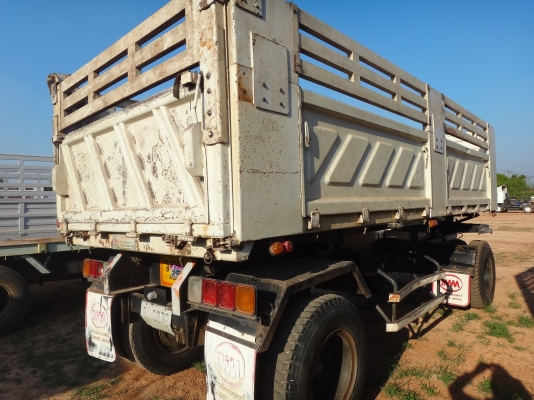 ขายด่วน   ลูกพ่วง กระบะสามมิตร   สองเพลา   พร้อมใช้งานทันที