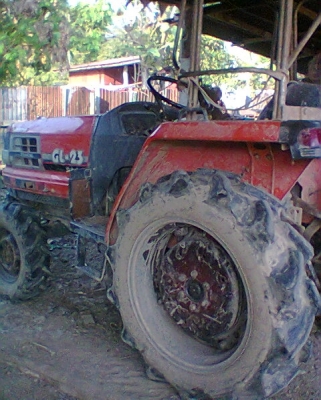 ขายรถไถ คูโบต้า GL-23 รถนำเข้า ทำงาน 2000 ช.ม มีอุปกรณ์ จอบหมุนและผานพวน เครื่องแน่นยางดี