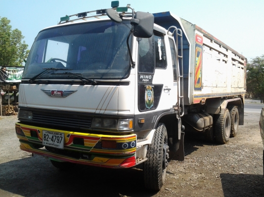 HINO FM 3H 195 Hp ดัมพ์เหล็กสวยๆมาแล้ว (ทึมงานรถคุณภาพ)