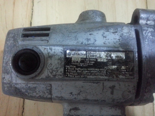 ขายสว่านไฟฟ้ารอบช้าHitachiขนาด5หุนซักตัวคับ ขายสว่านไฟฟ้ารอบช้าHitachiขนาด5หุนซักตัวคับ