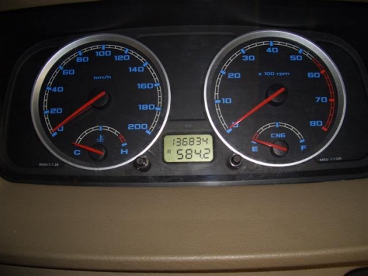 กระบะช่วงยาวTATA ไจแอนท์ 2.2พาวเวอร์CNGโรงงานปี2010 หลังคาสูง180ซม