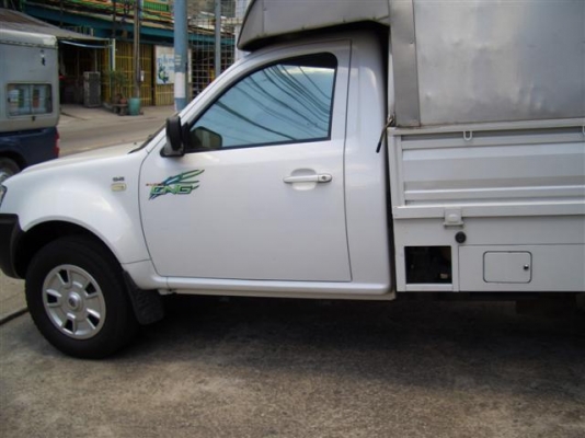 กระบะช่วงยาวTATA ไจแอนท์ 2.2พาวเวอร์CNGโรงงานปี2010 หลังคาสูง180ซม