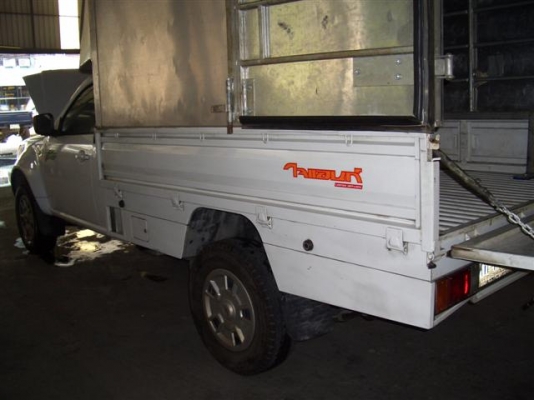 กระบะช่วงยาวTATA ไจแอนท์ 2.2พาวเวอร์CNGโรงงานปี2010 หลังคาสูง180ซม