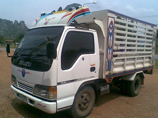 ขายอีซูซุ NKR120แรง ดั๊มเกษตร ช่วงกะบะยาว 3.20 เมตร ทะเบียน พร้อมโอน