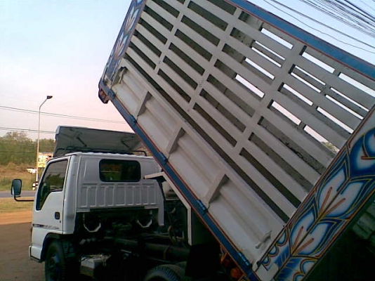 ขายอีซูซุ NKR120แรง ดั๊มเกษตร ช่วงกะบะยาว 3.20 เมตร ทะเบียน พร้อมโอน