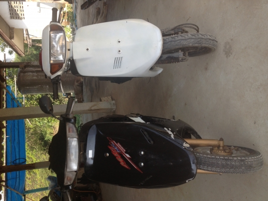 ขายรถป็อบ2คันเป็น HONDA  DIO, DJ1  เครื่องติด1คันไม่ติด1คันขายตามสภาพ