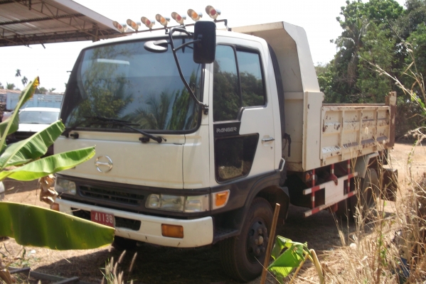 HINO สมอทอง  JO8C  แอร์ ทิฟฟี่ เพาเวอร์ Fหน้าหลัง
