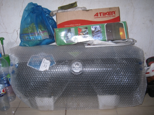 ขายถังแก๊ส580 ติเกอร์ พร้อมขาถัง สวิตร์