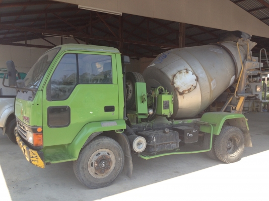 ขายรถโม่ปูน MITSUBISHI FUSO เก่านำเข้าญี่ปุ่นเอกสารอินวอยซ์