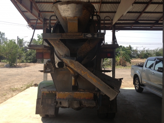 ขายรถโม่ปูน MITSUBISHI FUSO เก่านำเข้าญี่ปุ่นเอกสารอินวอยซ์