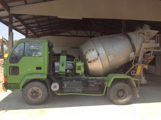 ขายรถโม่ปูน MITSUBISHI FUSO เก่านำเข้าญี่ปุ่นเอกสารอินวอยซ์
