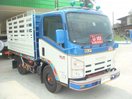 ISUZU NLR  130 แรงม้า กระบะสแตนเลส รถปี 55