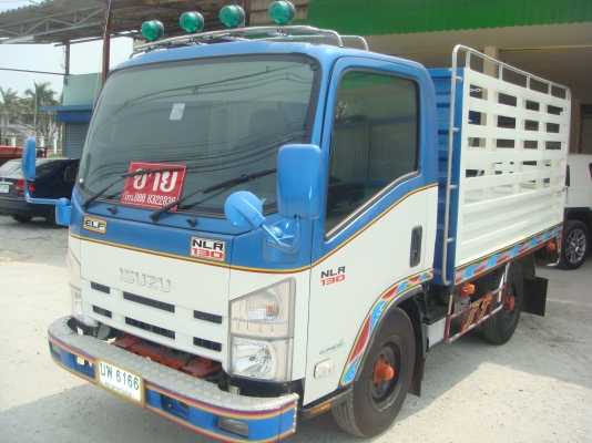 ISUZU NLR  130 แรงม้า กระบะสแตนเลส รถปี 55