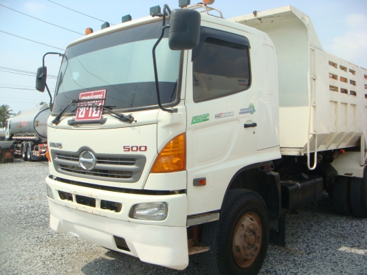 HINO - FM2P 380 HP  ดั้ม  กระบะท้องเรือ
