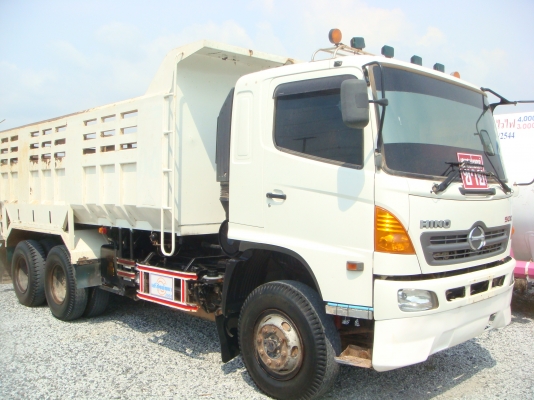 HINO - FM2P 380 HP  ดั้ม  กระบะท้องเรือ