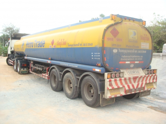 HINO - FM2P 380 HP พร้อมหางบรรทุกน้ำมันโหลดล่าง