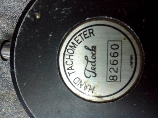 ขายHAND TACHOMETER เครื่องวัดรอบเพลา มอเตอร์ แบบตั่งเวลา