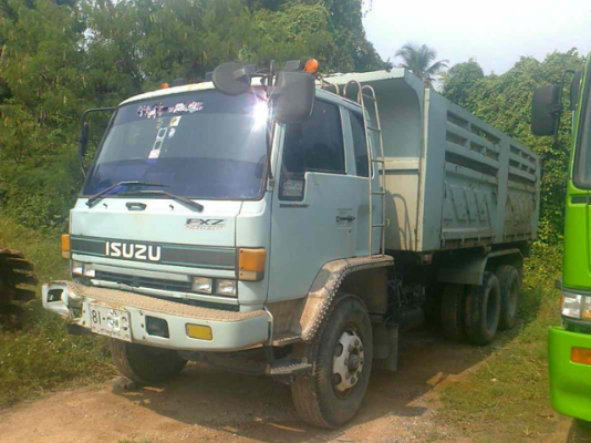 อีซูซุร๊อกกี้ 10 ล้อ 2 เพลาดั้ม FXZ 240 แรงม้า (นางฟ้าแท้ปี 42 ) พร้อมใช้