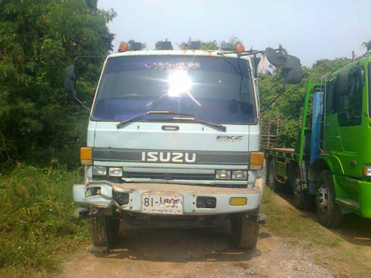 อีซูซุร๊อกกี้ 10 ล้อ 2 เพลาดั้ม FXZ 240 แรงม้า (นางฟ้าแท้ปี 42 ) พร้อมใช้