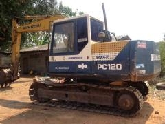 KOMATSU PC120-5 ตัวเดินใหญ่ คอนโทรนยาว ไฟฟ้าตัด