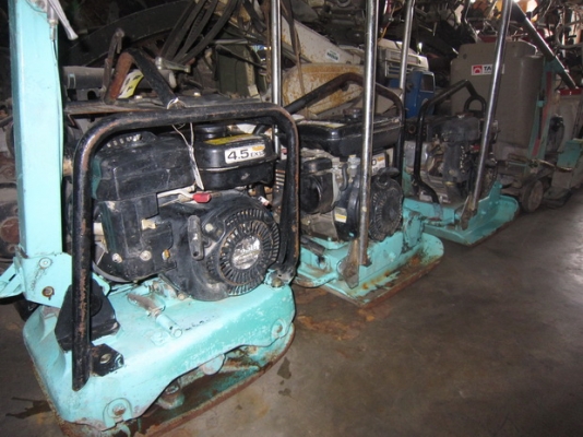 ขาย เครื่องตบดิน MIKASA  เครื่อง ROBIN มือสองญี่ปุ่น