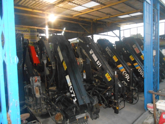 ขายเครนพับ ทั้งใหม่ และ มือสอง และอุปกรณ์ นำเข้าจาก ยุโรป