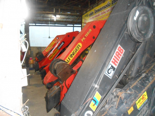 ขายเครนพับ ทั้งใหม่ และ มือสอง และอุปกรณ์ นำเข้าจาก ยุโรป