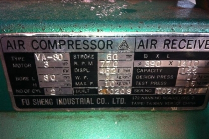 ขายด่วน ปั๊มลม 3HP  155 ลิตร มือสองสภาพดี ไฟ 2 สายจัดส่งได้ครับ  คลิปสาธิตการทำงาน