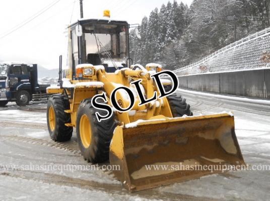 รถตัก WA100-1 รถนอก ขายถูก บจก.สหสินอีควิปเม้นท์ โทร.081-5851880, 02-5168100-1