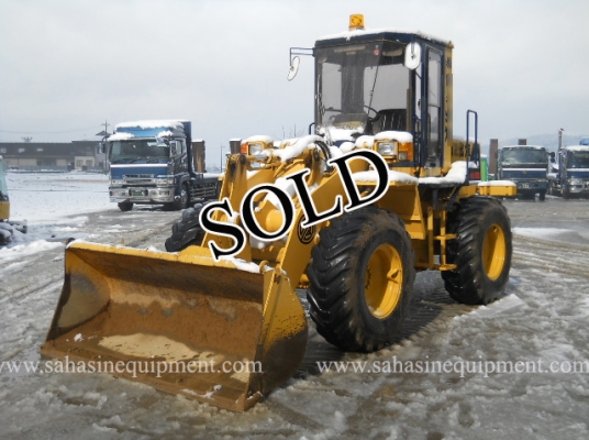 รถตัก WA100-1 รถนอก ขายถูก บจก.สหสินอีควิปเม้นท์ โทร.081-5851880, 02-5168100-1