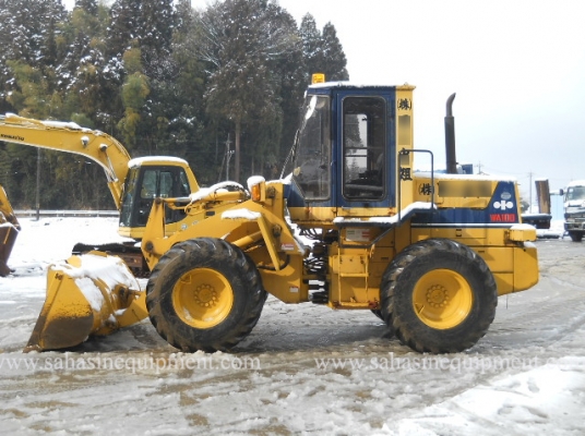 รถตัก WA100-1 รถนอก ขายถูก บจก.สหสินอีควิปเม้นท์ โทร.081-5851880, 02-5168100-1