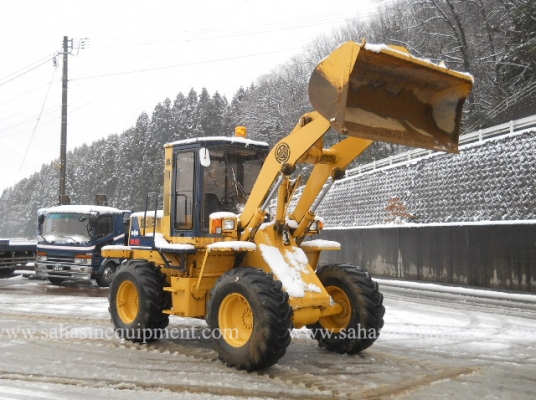 รถตัก WA100-1 รถนอก ขายถูก บจก.สหสินอีควิปเม้นท์ โทร.081-5851880, 02-5168100-1