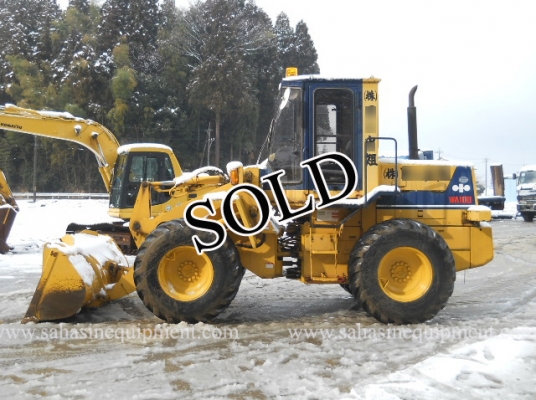 รถตัก WA100-1 รถนอก ขายถูก บจก.สหสินอีควิปเม้นท์ โทร.081-5851880, 02-5168100-1