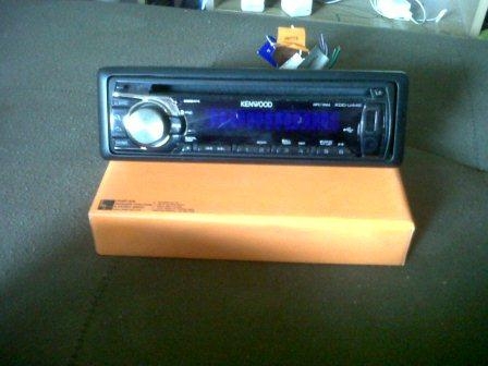 ขายวิทยุซีดีmp3 Kenwood รุ่นKDC-U449 มีช่องเสียบUSB ใช้งานได้ปกติ