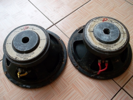 ขายลำโพงกลางแหลม 8'' 1 คู่ครับ