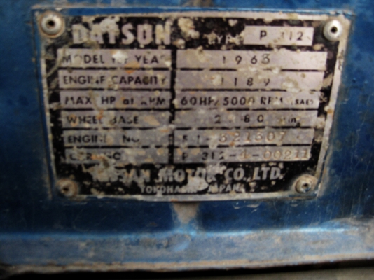 Datsun Bluebird P312