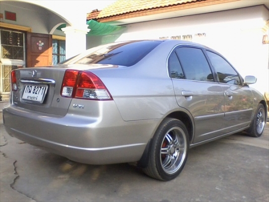 civic V-TEC TOP OPTION 2001 ราคาทุน 285,000 บาท