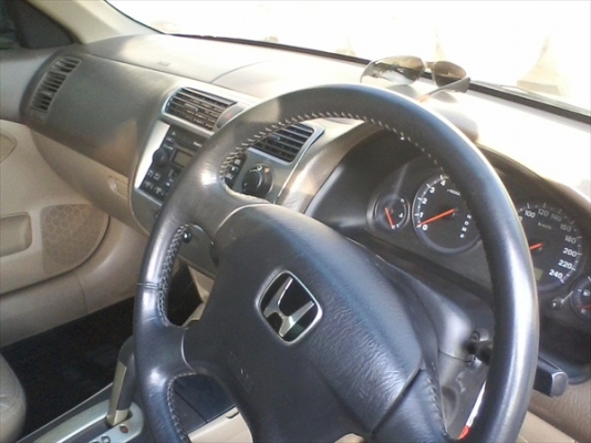 civic V-TEC TOP OPTION 2001 ราคาทุน 285,000 บาท civic V-TEC TOP OPTION 2001 ราคาทุน 285,000 บาท