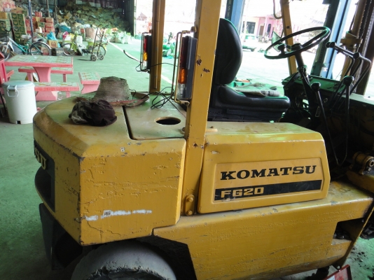 รถโฟล์คลิฟ Komatsu FG20-8 งาพิเศษควงสว่าน...