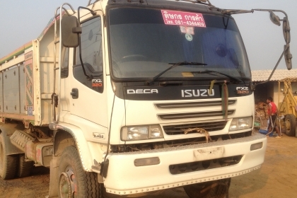 ขายรถสิบล้อพ่วงแม่-ลูก ISUZU DECA MAXLOAD 320 แรงม้า ลูกพ่วง 3 คาน กะบะปิเนียม ปี 2550  ราคา 2900000 ติดต่อคุณ อิทธิวัฒน์  089-5514842